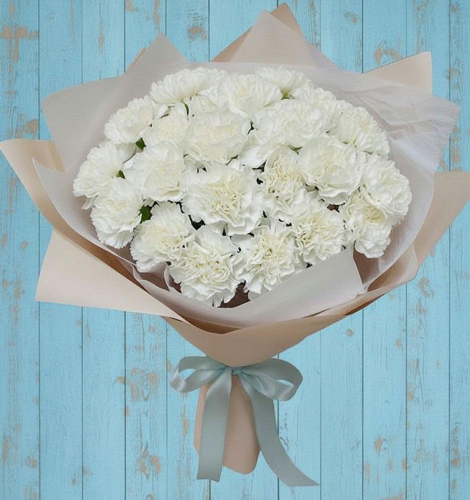 Букет цветов из: Гвоздики в Черкизово