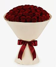 Букет 101 Бордовая роза Блэк Бакарра #REPLACE_PRED# Черкизово