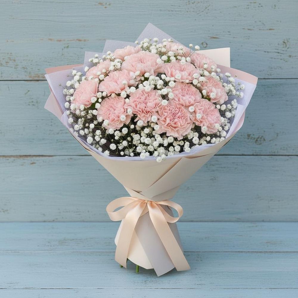 Букет цветов из: Гвоздики в Черкизово