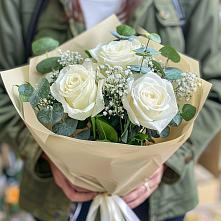 Букет цветов из:  Розы в Черкизово