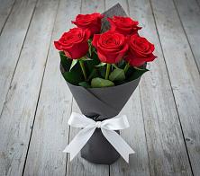 Букет 5 Красных роз Эдлесс Лав #REPLACE_PRED# Черкизово