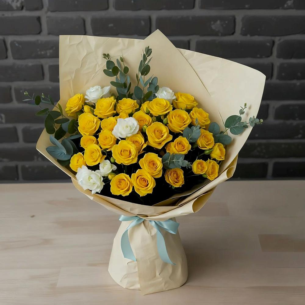 Букет цветов из: Розы в Черкизово