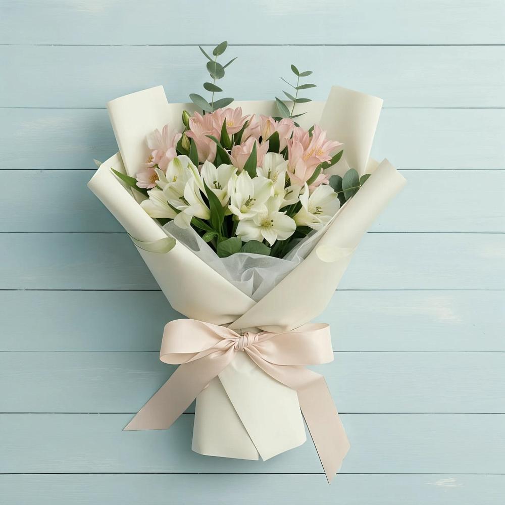 Букет цветов из: Альстромерии в Черкизово